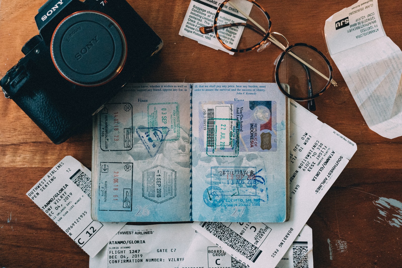 Passport Bio Page